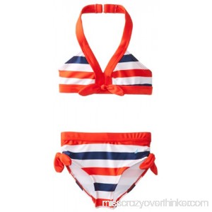 Nautica Girls' Multi-Stripe Bikini Swimsuit Little Girls B00GWZYYEA